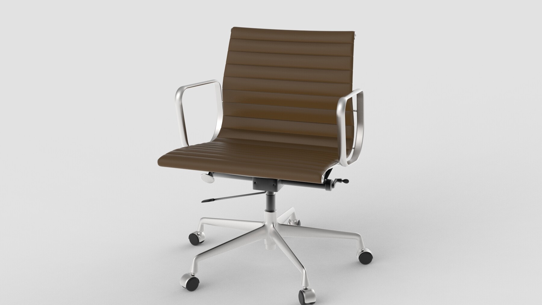 ArtStation - Vitra Aluminium Chair 117 Brown | Resources