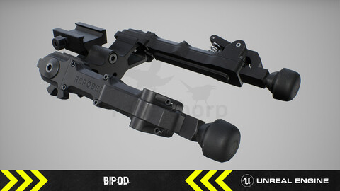 Bipod - FPS Weapon Attachment [ Unreal Engine ]