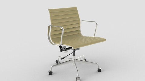 Vitra Aluminium Chair 117 Butternut