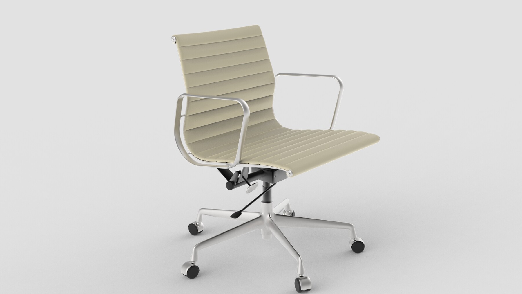 ArtStation - Vitra Aluminium Chair 117 Ivory | Resources