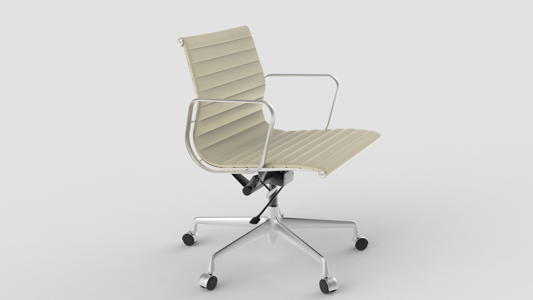 ArtStation - Vitra Aluminium Chair 117 Ivory | Resources