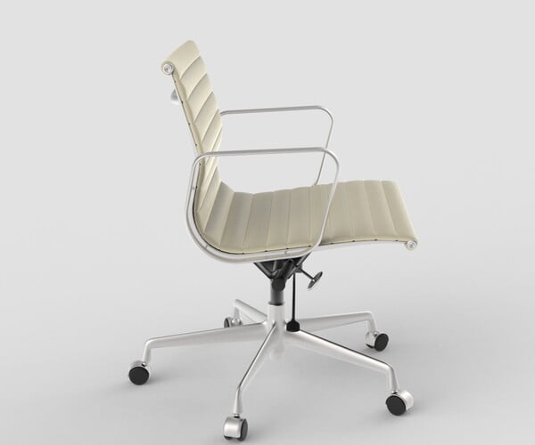 ArtStation - Vitra Aluminium Chair 117 Ivory | Resources