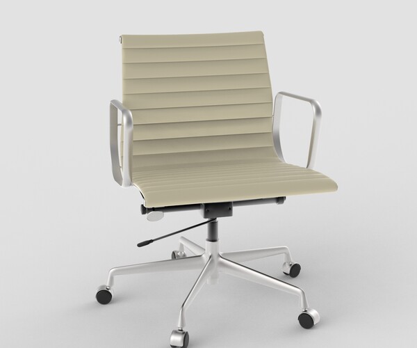 ArtStation - Vitra Aluminium Chair 117 Ivory | Resources