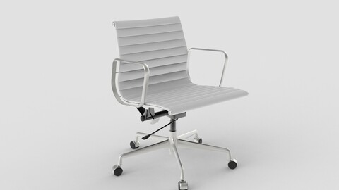 Vitra Aluminium Chair 117 Light Gray