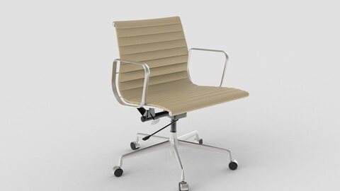 Vitra Aluminium Chair 117 Light Sand