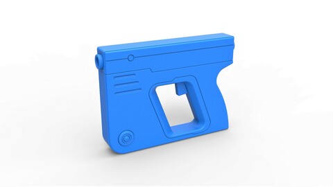 Cosplay 3D printable Violet's Machine gun from the movie Ultraviolet 2006