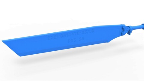 Cosplay 3D printable Heli Blade sword from the movie Edge of Tomorrow 2014