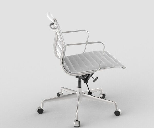 ArtStation - Vitra Aluminium Chair 117 White | Resources