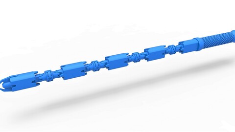 Cosplay 3D printable Weapon of Natasha Romanoff from movie Black Widow 2020