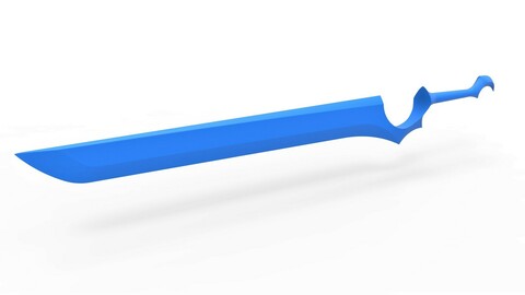 Cosplay 3D printable Sword of Julie Sigtuna from anime series Absolute Duo