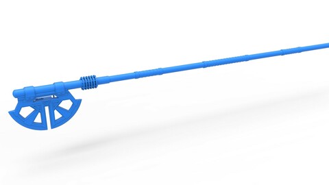 Cosplay 3D printable Axe of Aplek from the movie Star Wars Rise of Skywalker