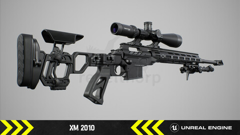 XM2010  - Animated FPS Weapon [ Unreal Engine ]