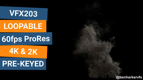 VFX203 - Loopable Smoke VFX Asset