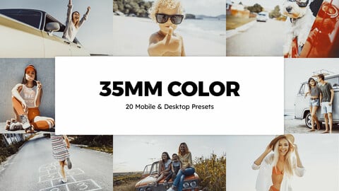 20 35mm Color LUTs and Lightroom Presets