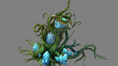 Leprechaun forest - abandoned hourglass 01