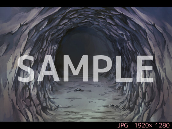 ArtStation - Cave Background illustration | Game Assets