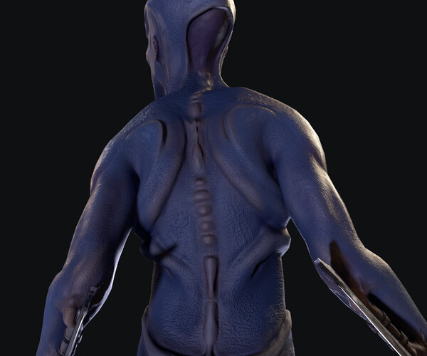 ArtStation - Alien Assassin | Game Assets