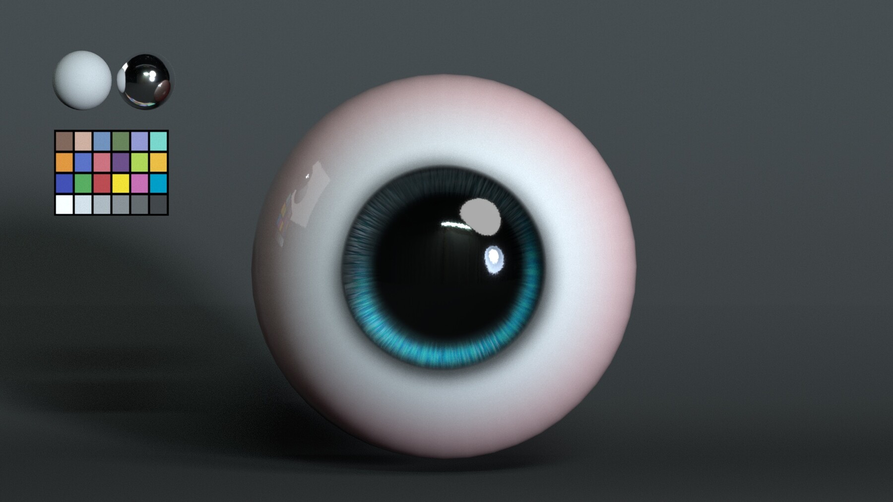 3d cartoon eyes model zbrush download