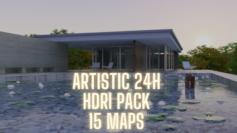 HDRI Pack Full Time of Day 8k Artistic