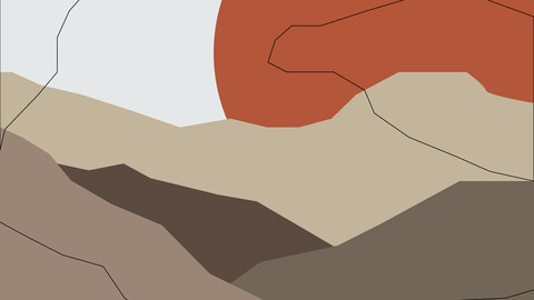 Landscape Artwork Illustration