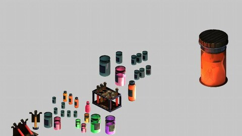 Witch Chalet - Chemical Bottle 01