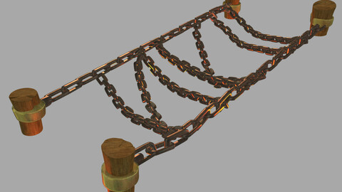 Lava Hell - Iron Chain Bridge 23