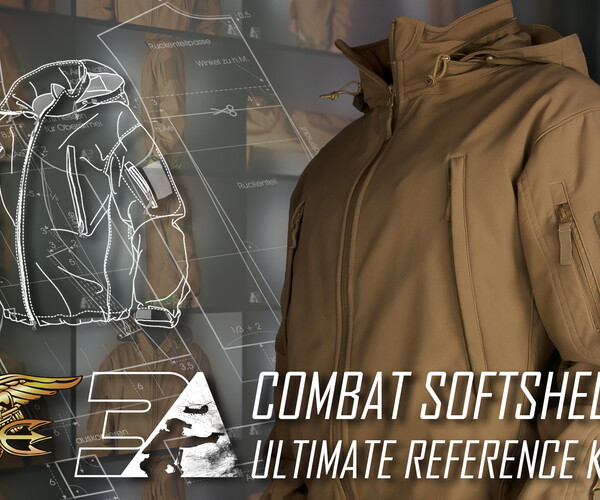 ArtStation - Combat Softshell Ultimate Reference Kit | Resources