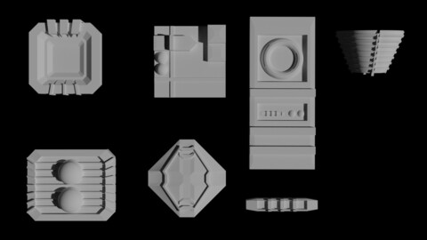 Sci-Fi Panels Asset Pack FREE DOWNLOAD