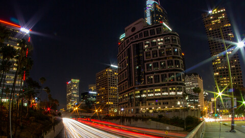 Los Angeles long exposure photographs