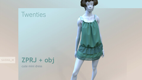 Twenties style dress