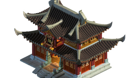 Ancient Capital Building - Gambling Square