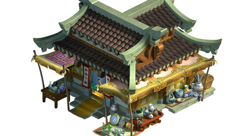 Ancient Capital Building - Antique Shop 02