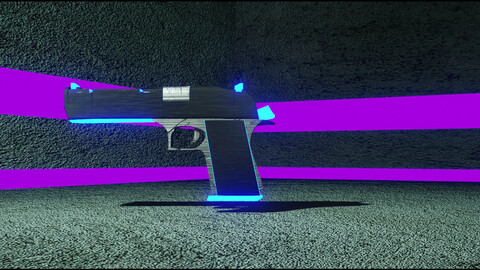 GUN 3D MODEL