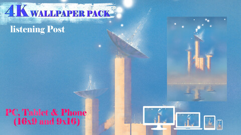 Listening Post 4K Wallpaper Pack