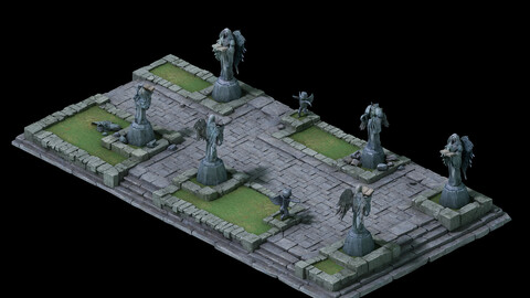 Church Hospital - Lawn Area 01