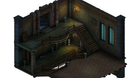 Church Hospital - Stairs 01