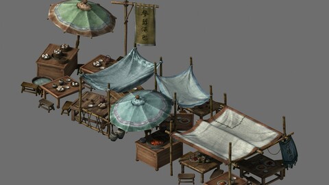 Street vendors - buns