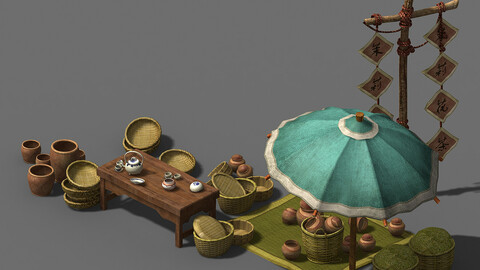 Street small traders - jasmine tea