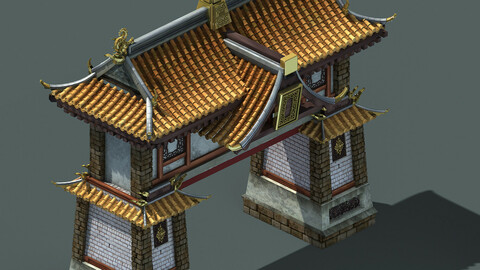 Capital city planning - city gate