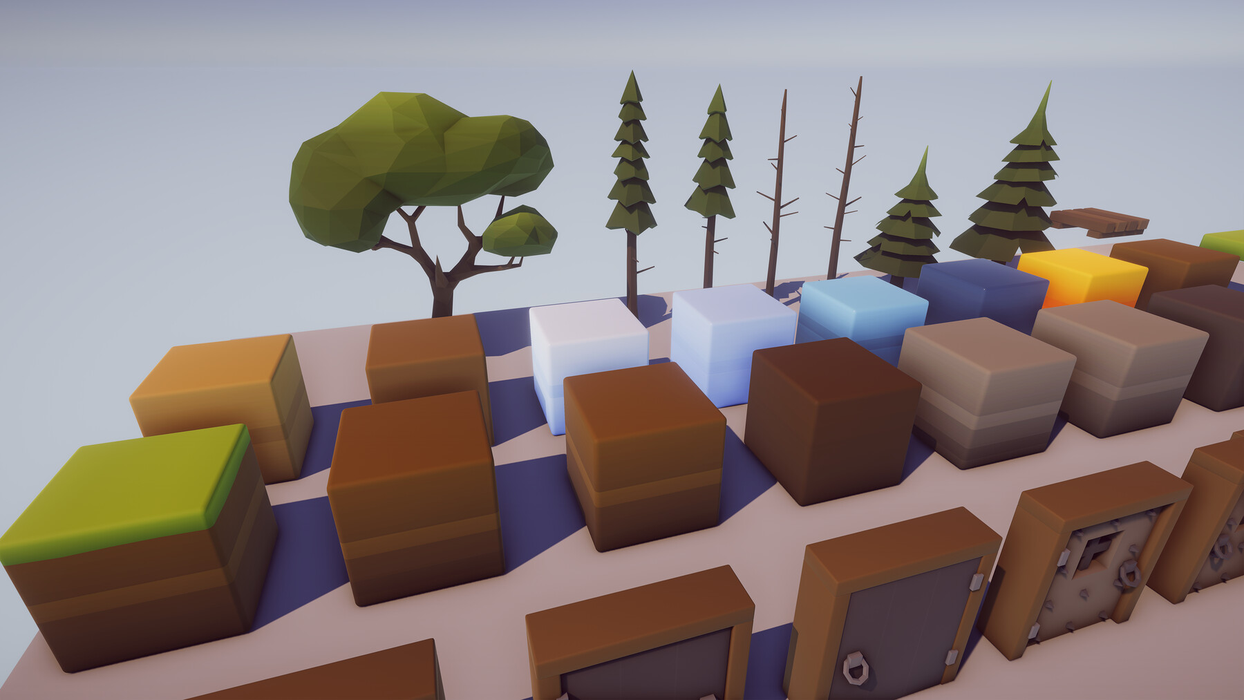 ArtStation - Cartoon Cube World - Asset for Unity 3D, Map and Models ...