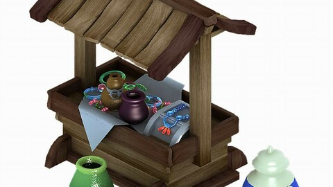 Kunlun village - props shop