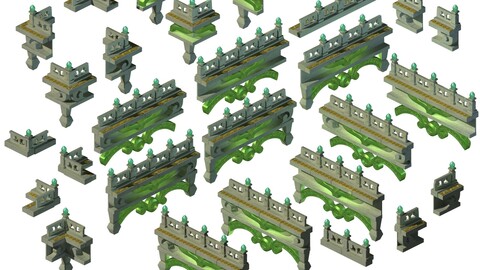 Kunlun - Square railings 01