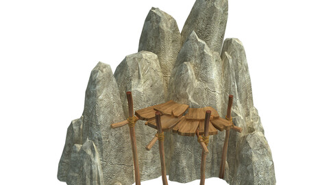 Kunlun Mountains - Mountain House 02