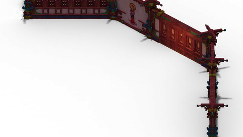 Lei Fengta - the third floor wall