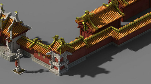 Lin an City - Dali Temple 01