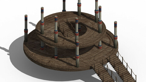 Maya - altar upper building