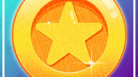 Twitch Channel Point Emote: Star Coin