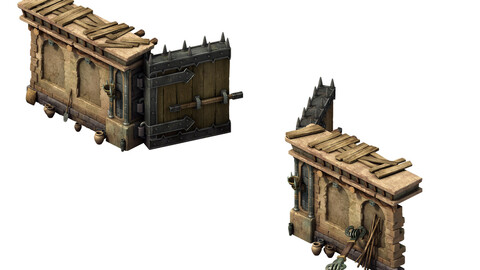 Death Desert - Wall Connection 01