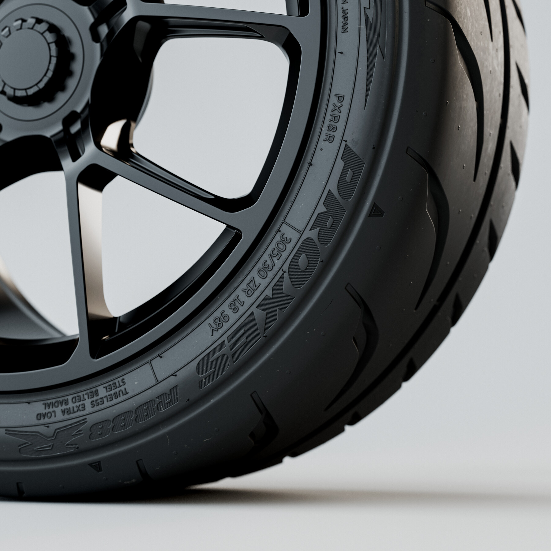 ArtStation - Toyo Proxes r888R New Profile (Real World Details) | Resources