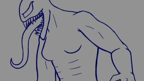 Bust - Clean Line Art